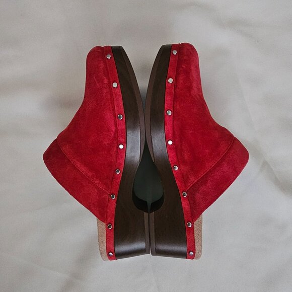 VIONIC Women's Kacie Orthotic Support Slip On Clog, Red Size USA-6 - Picture 11 of 13